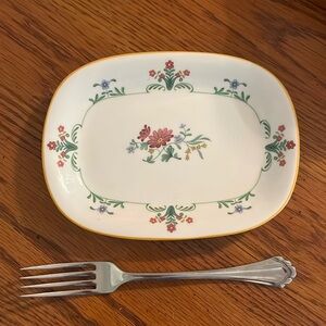 Wedgewood China Small Plate- Charleston Pattern
